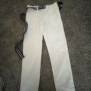 Boys White Polo Pants size 10